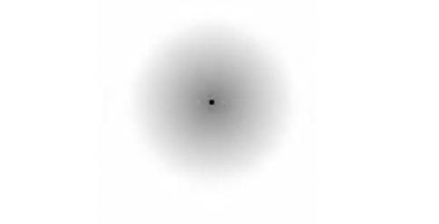The black dot