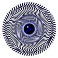 Blue eye spiral wheel illusion thumb