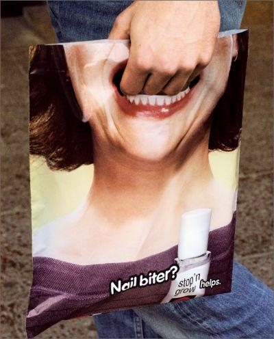 Nail Biter Bag Illusion