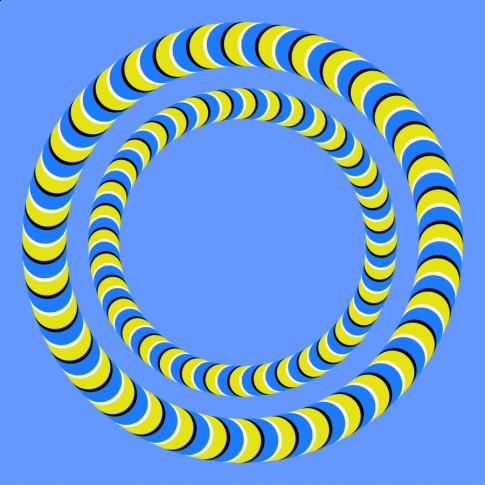 Spinning Spiral Circle